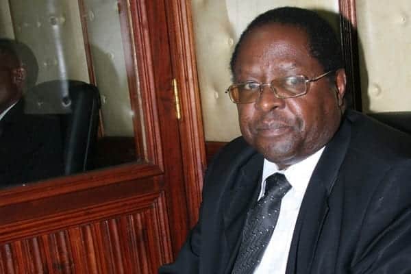 PHOTO | JENIFFER MUIRURI Martin Wambora during a Senate special session to decide on his impeachment case on February 14, 2014 at County Hall, Nairobi.
