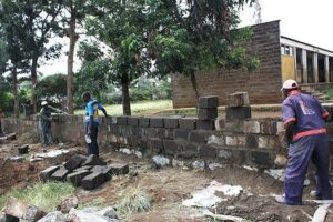 Langata school fence