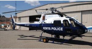 Kenya police chopper