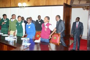 Uhuru student cabinet meeting