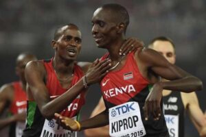Elijah Manangoi and Asbel Kiprop