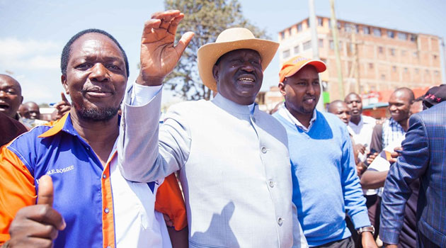 Speaking at Busia Stadium during a rally for MPs who were arrested over hate speech remarks, the CORD leader noted that ODM is a democratic party that is open to criticism/FILE