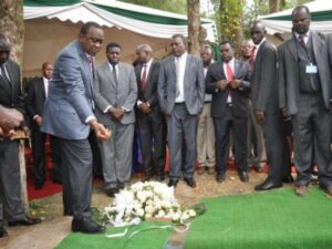 Shitanda's funeral