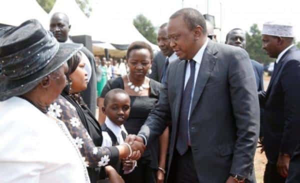 President Uhuru attends burial of William Ruto's brother