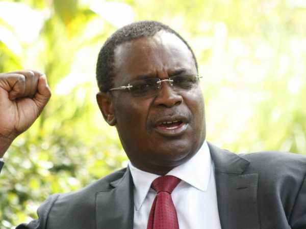 Nairobi Governor Evans Kidero during a past interview /FILE