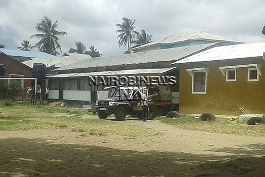 The house in Mwandoni where the suspect was killed. PHOTO | MOHAMED AHMED