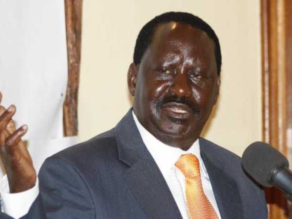 Cord leader Raila Odinga. Photo/FILE