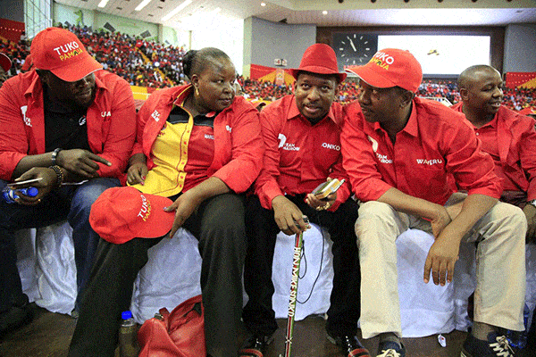 From left: Nairobi gubernatorial aspirants