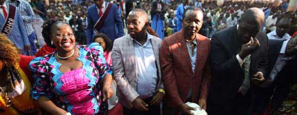 Margaret Wanjiru, Nairobi Senator Gideon Mbuvi, Dagoretti South MP Dennis Waweru Nairobi governor seat