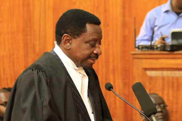 Lawyer James Orengo at Supreme Court during the