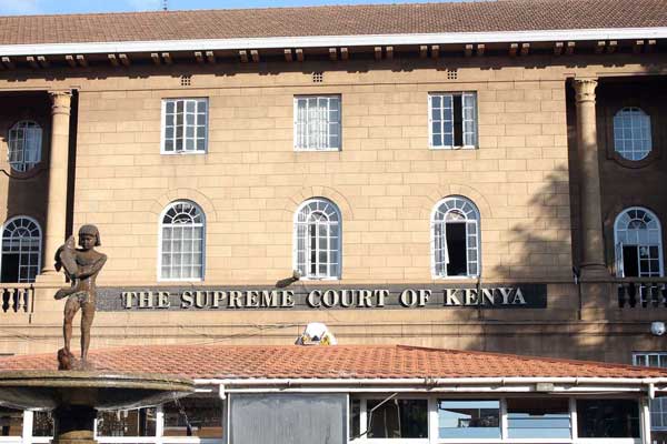 The Supreme Court will now be the centre of focus after Nasa decided to challenge the declaration of President Uhuru Kenyatta as the winner of the August 8 election. PHOTO | DENNIS ONSONGO | NATION MEDIA GROUP