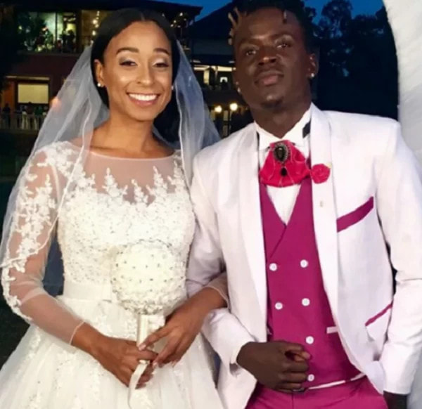 Image result for Willy Paul wedding photos with Jamaican singer Alaine