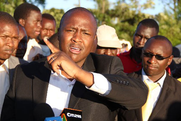 Nandi Hills MP Alfred Keter during a thanks giving ceremony for Uasin Gishu Senator Isaac Melly held at Sergoit in the county on December 26, 2013. Rift Valley URP leaders differed with Nandi Hills MP Alfred Keter over his criticism of President Kenyatta’s appointments of retired civil servants and former MPs as parastatal chairpersons. PHOTO | JARED NYATAYA