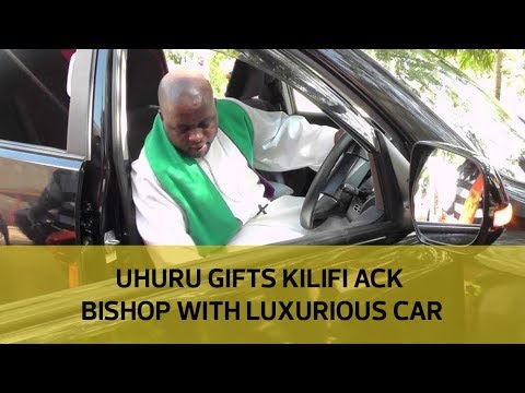 VIDEO: Uhuru Gifts Kilifi Bishop Sh5 Million Prado