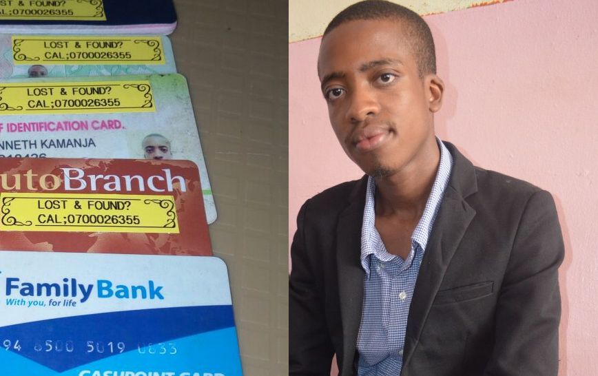 Inspiration Tuesday: Meet 24 year old Kenyan innovator who came up with a simple solution for lost IDs, Passports and ATM cards