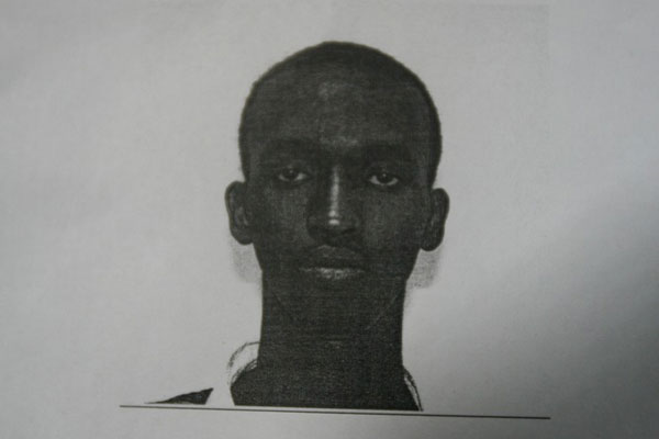 The photograph of Hussein Nur Mohamed provided by police on December 15, 2013. An arrest warrant has been issued after police tied him to the Pangani matatu blast. PHOTO | EVANS HABIL