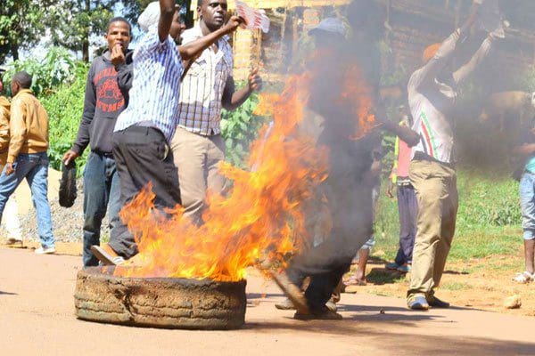 anti-IEBC demonstrations