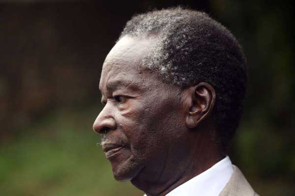 Former powerful Cabinet Minister Nicholas Biwott who has died in Nairobi aged 77. PHOTO | EVANS HABIL | NATION MEDIA GROUP