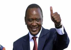 Vote for Uhuru Kenyatta; category African person of the year