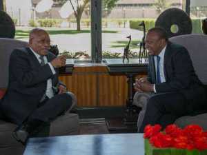 Uhuru to hold talks with Zuma on first trip since re-election