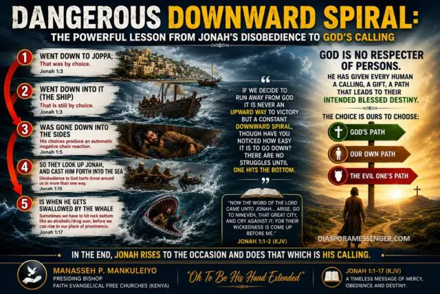 Dangerous Downward Spiral: The Powerful Lesson from Jonah 1 Dangerous Downward Spiral: The Powerful Lesson from Jonah
