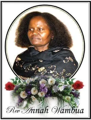 Kenyan Pastor Annah Wambua Passes Away In UK