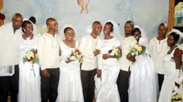 Five Kenyan Brothers Walk Their Brides Down the Aisle