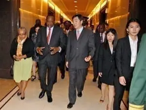 From Russia and China, Uhuru arrives in Duba 1 From Russia and China, Uhuru arrives in Duba