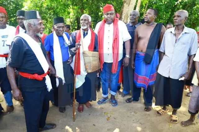 Photos: Sonko's Meeting With The Luo Council of Elders