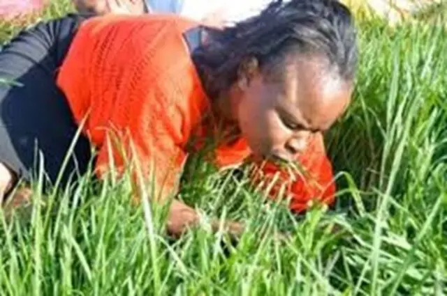 Pastor Makes Congregation Eat Grass In 'God's' Name