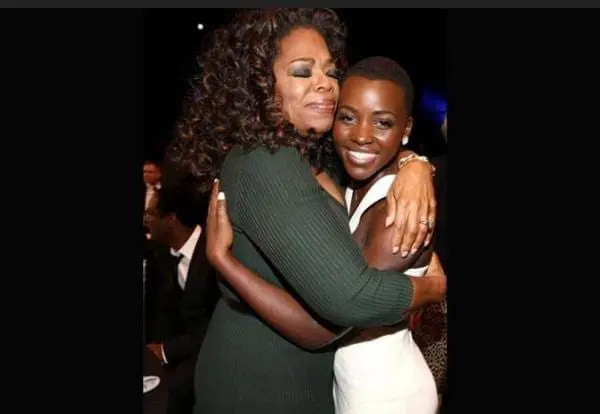 Photos: Lupita’s Mum Meets Angelina Jolie and Oprah 1 Photos: Lupita’s Mum Meets Angelina Jolie and Oprah