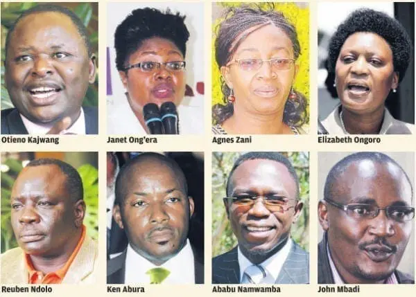 Revealed: Who is who in ODM Election Line-up