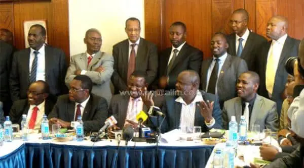 Governors Angered by Uhuru Remarks on Senate Row