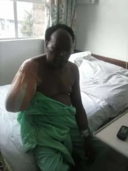 Sad Story: Father Losses Hand, Family Losing Land