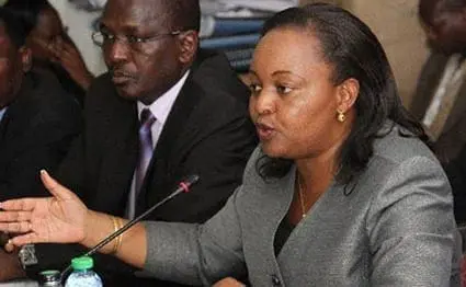 MP files motion to impeach Devolution Secretary Waiguru 2 Devolution and planning Cabinet Secretary Anne Waiguru during a past event. Devolution is slowly de-ethnicising development. Photo/FILE