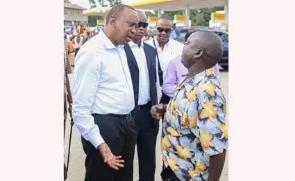 Man breaches security to talk to President Uhuru Kenyatta