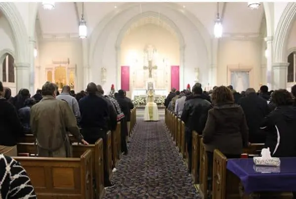 Family & friends bid farewell to Kenyan Professor in Worcester, MA
