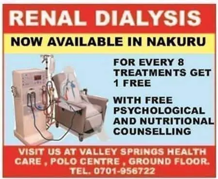 A Diaspora Making a Difference in Nakuru-Renal Dialysis Services 1 A Diaspora Making a Difference in Nakuru-Renal Dialysis Services