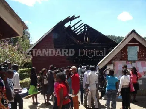 Fear of terror attack at Laikipia University after social hall set on fire