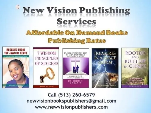 New Vision Publishing Services-New Package Promotion Deal