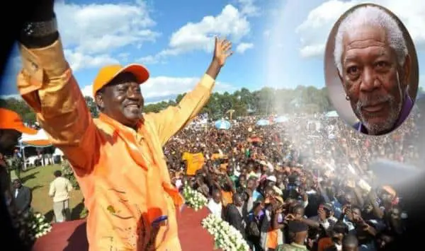 VIDEO – The Raila Election Advert You Never Saw… Morgan Freeman Narrating