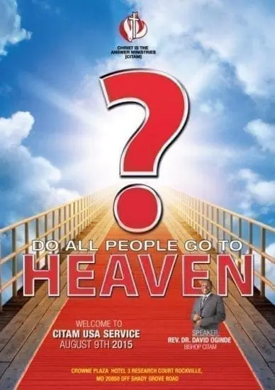 CITAM USA Service with Bishop Oginde