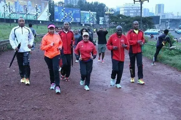 First Lady Margaret Kenyatta Inspires Sonko to Hit the Gym 1 First Lady Margaret Kenyatta Inspires Sonko to Hit the Gym