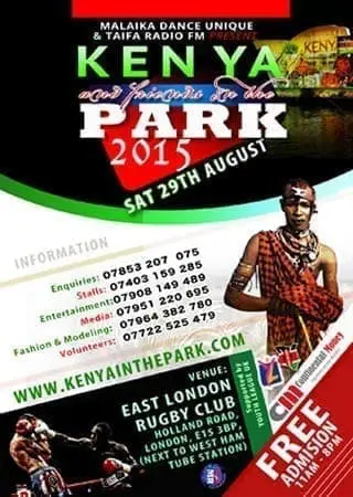 Largest kenyan gathering in uk