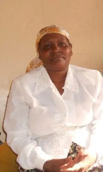 Funeral announcement for Lucy Njeri Kimani, sister to Mary Gathunguri of Baltimore