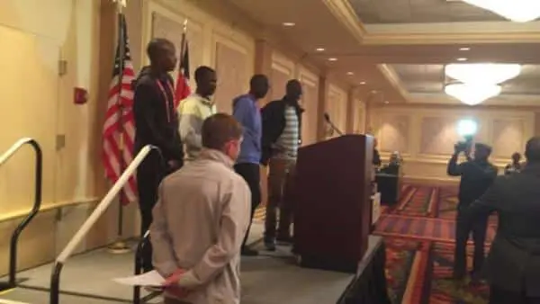 Jessie Jackson Praises Kenyans in Chicago