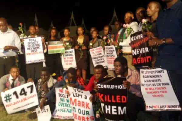 Kenyan official says people caught in militant attacks must fight