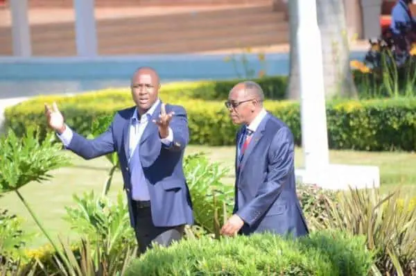 Drama when Alfred Keter was denied access to shake Pope's hand