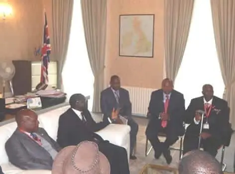 Soldiers From Kenya Meet With The High Commissioner In London 3 war 025