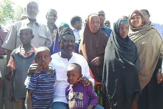 Did Raila Goof To Visit Family of Former Al Shabaab Cook